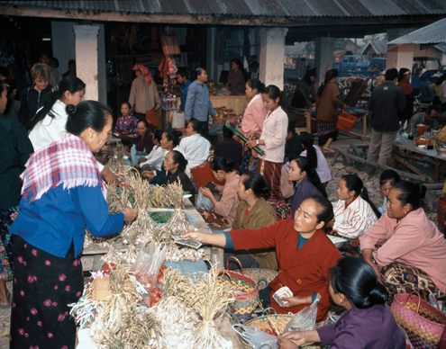 Muang Sing market, Luang Namtha