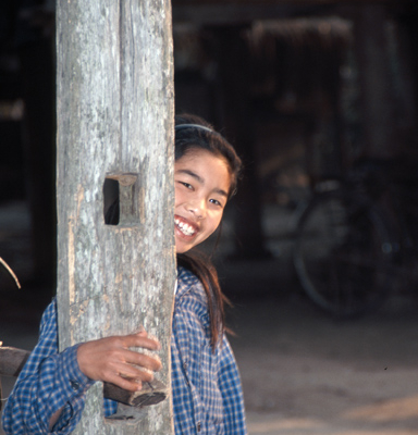 Village girl, Luang Namtha