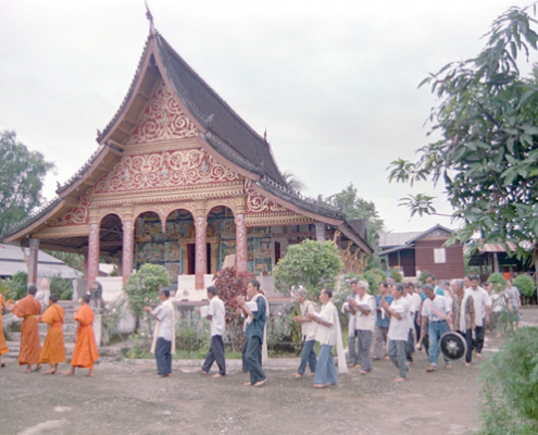 Manuscript procession 2, Luang Prabang