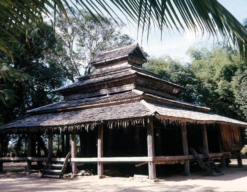 Temple building, Savannakhet