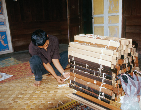 Manuscripts with wooden covers, Location unknown