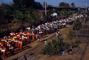 Manuscript procession 01, Savannakhet