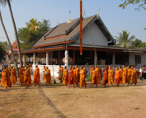 Manuscript procession 01, Vientiane Capital