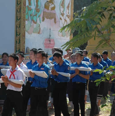 Manuscript procession 08, Vientiane Capital