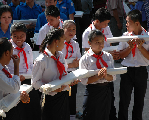Manuscript procession 09, Vientiane Capital